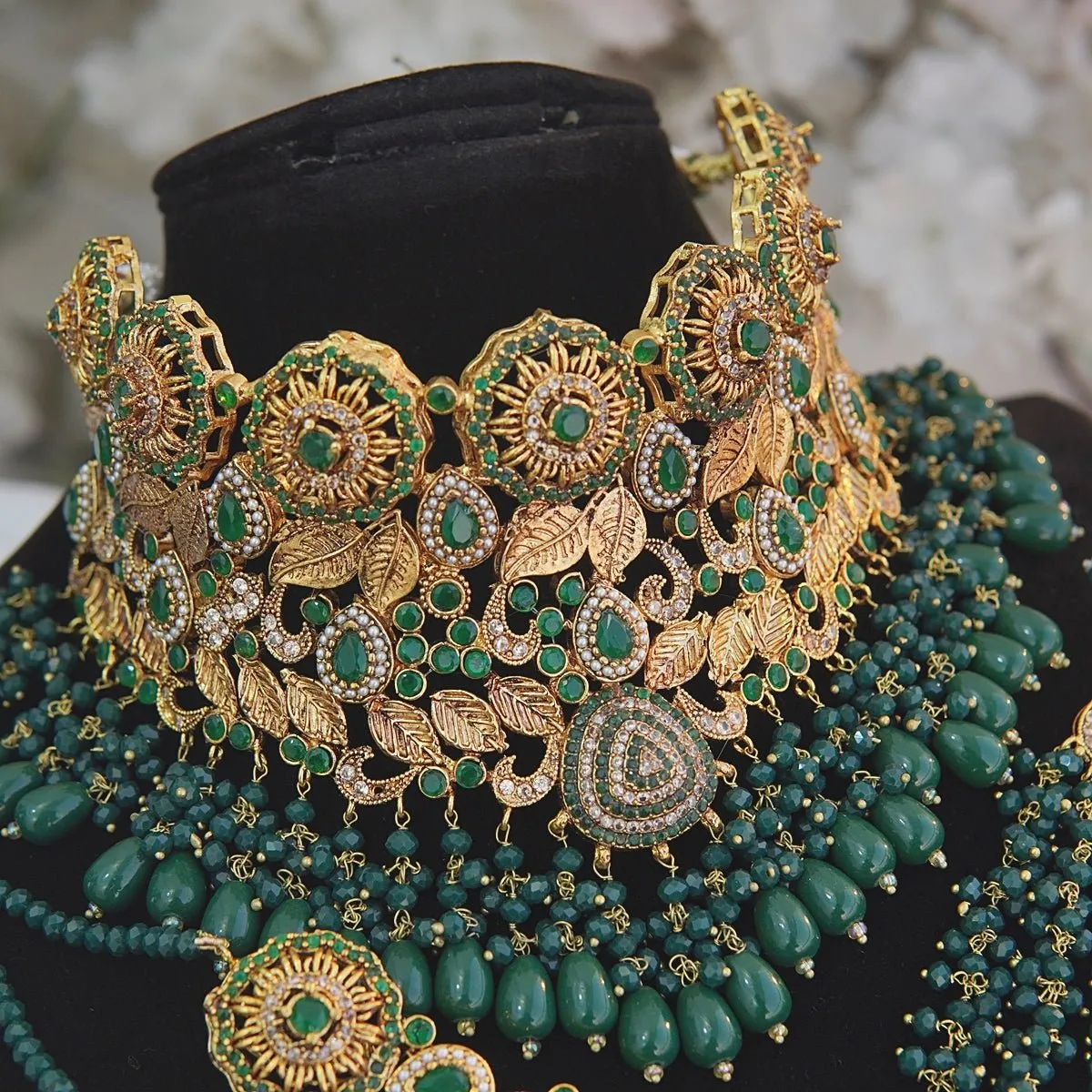 Luxury Gold Plated Bridal Set