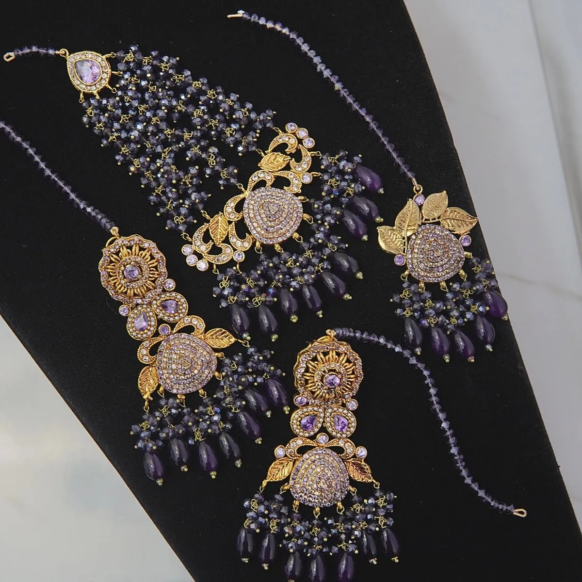 Luxury Gold Plated Bridal Set