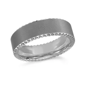 Malo (7mm) Brushed Finished Tungsten Band