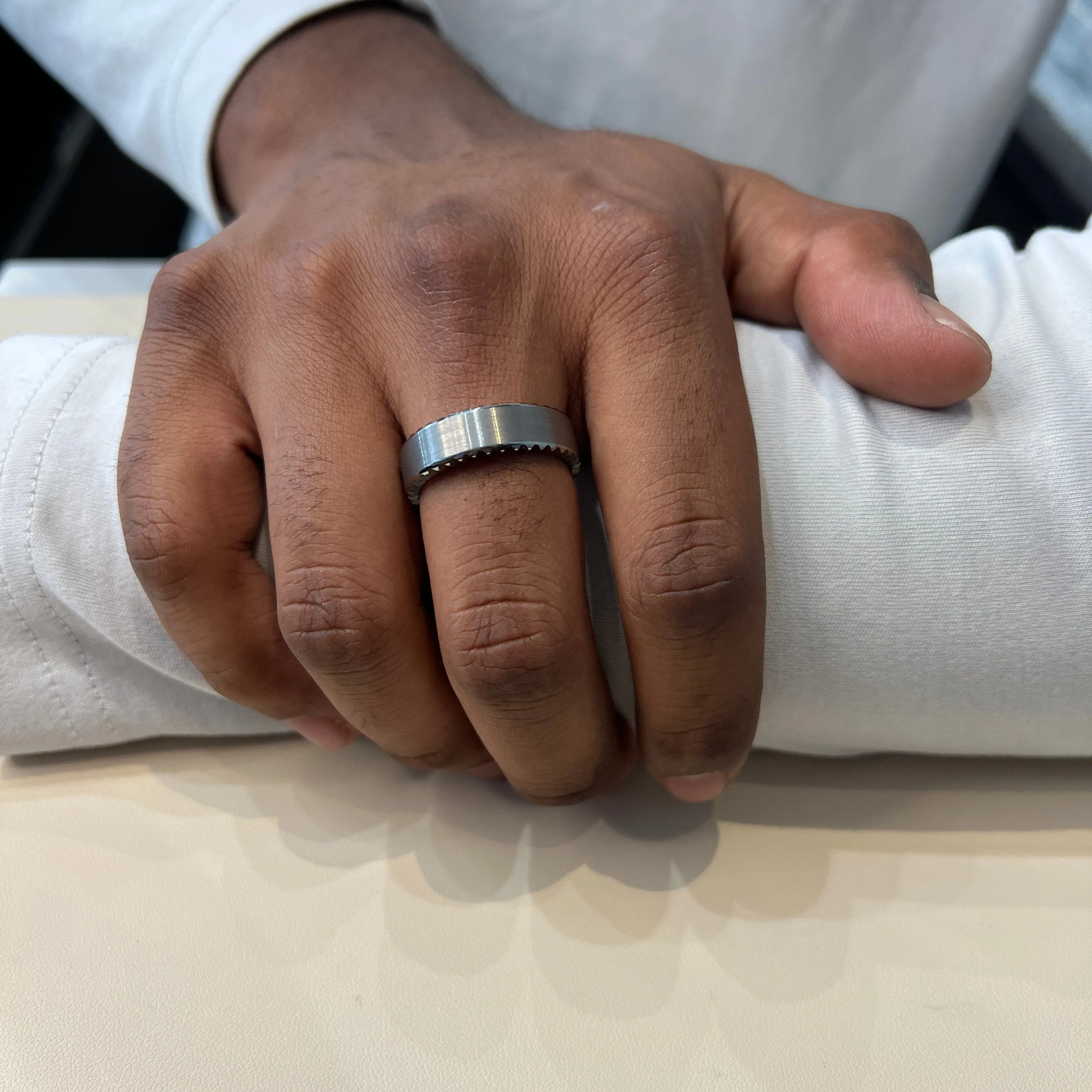 Malo (7mm) Brushed Finished Tungsten Band