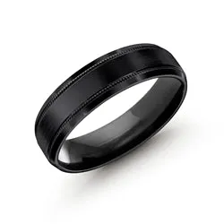 Malo Black Cobalt (6mm) Men's Band