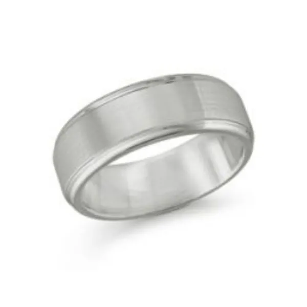 Malo Tungsten (8mm) Brushed Center Band
