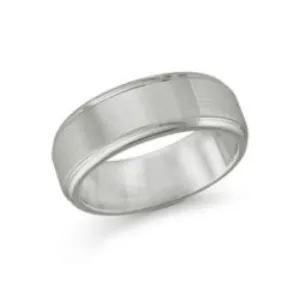 Malo Tungsten (8mm) Brushed Center Band