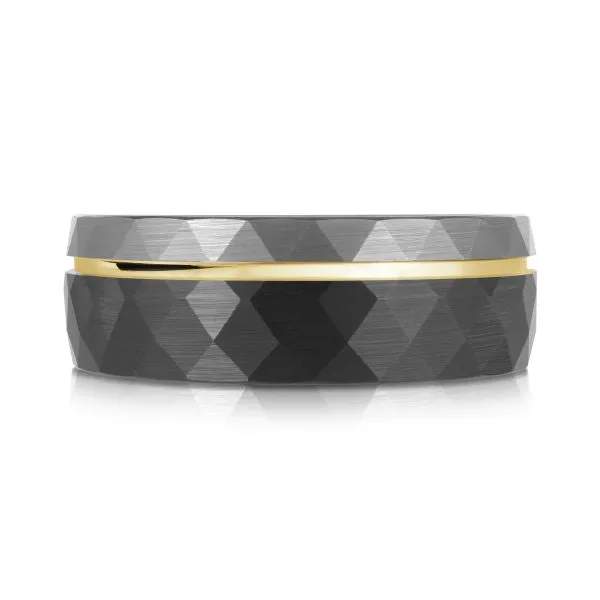 Malo Tungsten (8mm) Three Tone Band