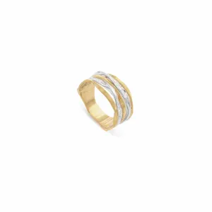 Marco Bicego 18K Yellow Gold Marrakech Diamond Accent Ring
