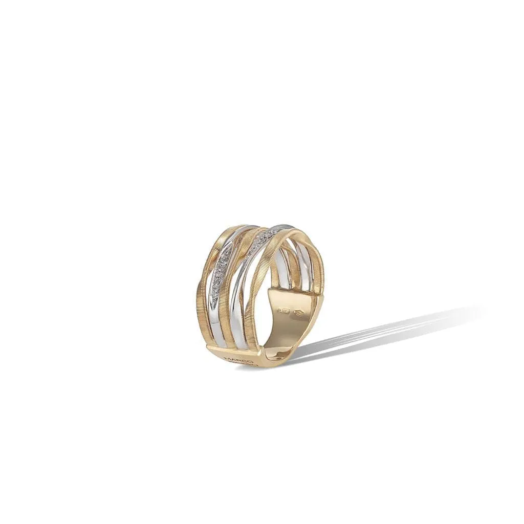 Marco Bicego 18K Yellow Gold Marrakech Diamond Accent Ring