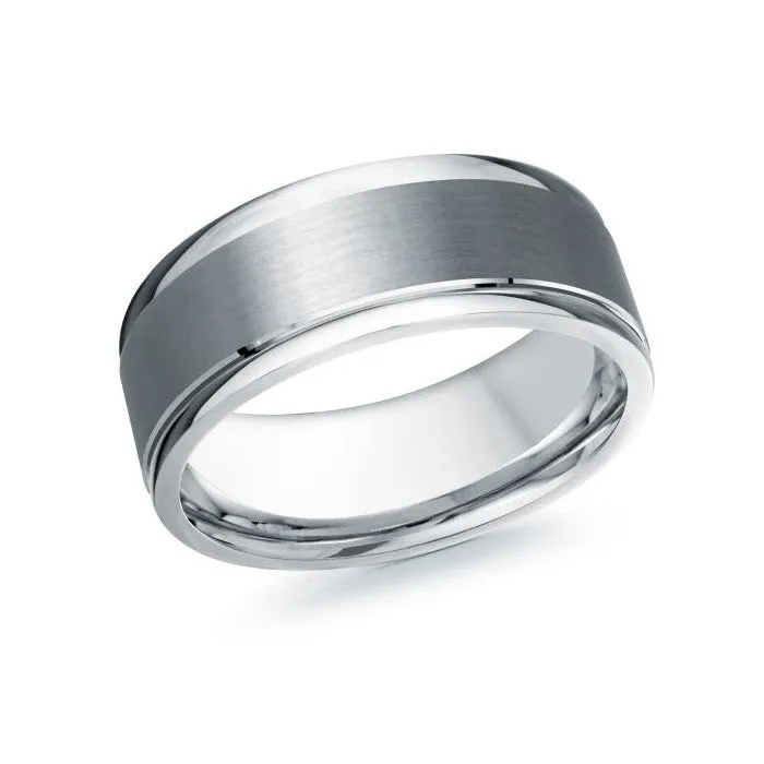 Mardini 14K Gold and Tantalum Mens Band