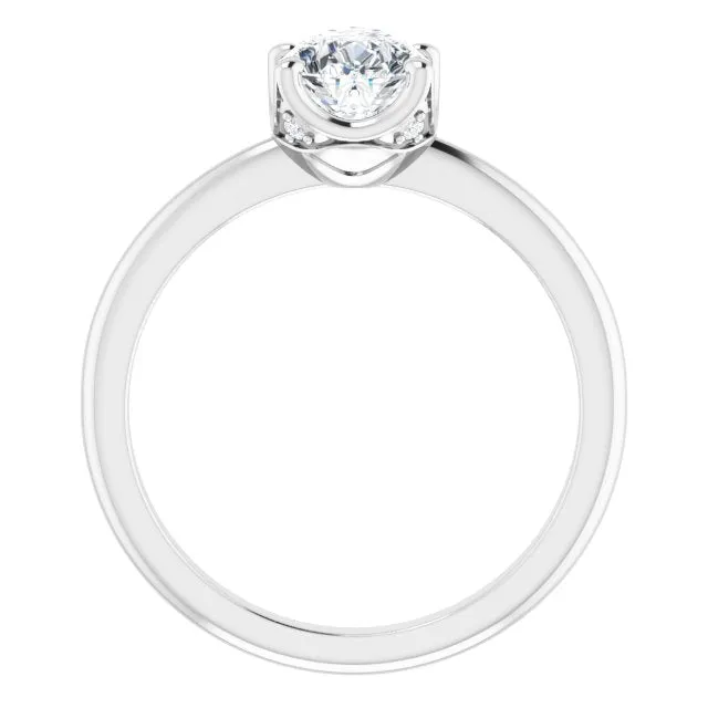 Margot Pear Diamond Solitaire Engagement Ring