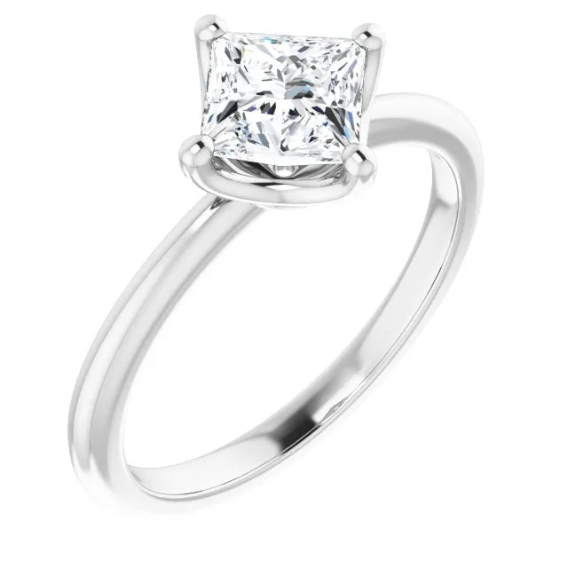 Margot Princess Diamond Solitaire Engagement Ring