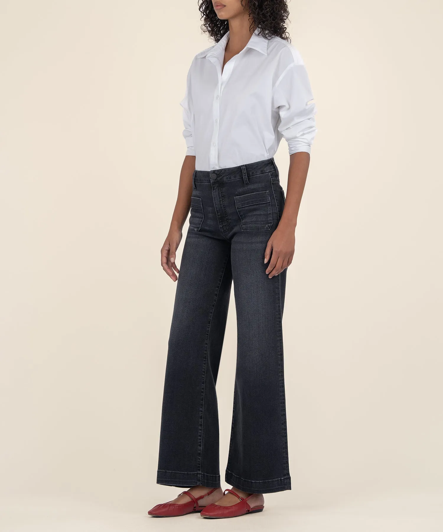 Meg High Rise Wide Leg