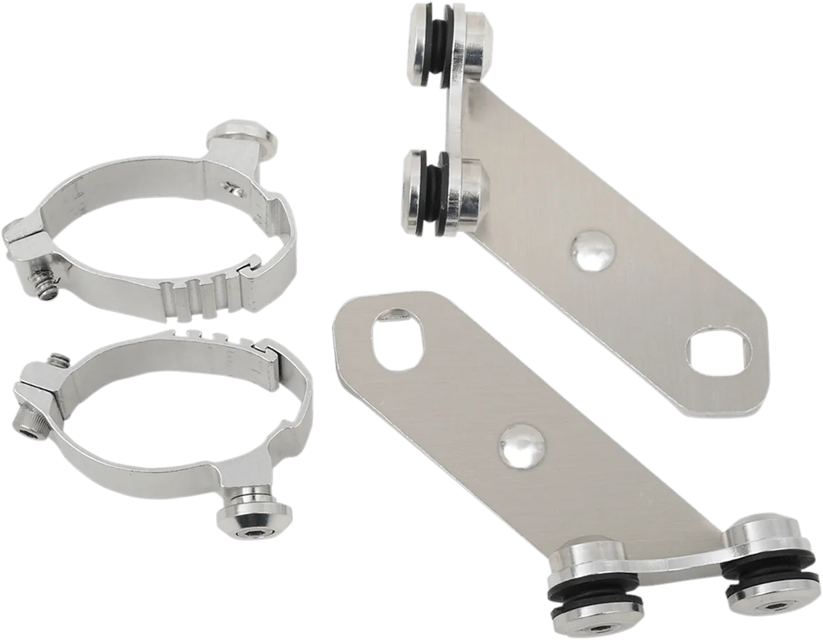Memphis Shades MEK1985 Trigger-Lock Mount Kit for Sportshield Windshields - Polished