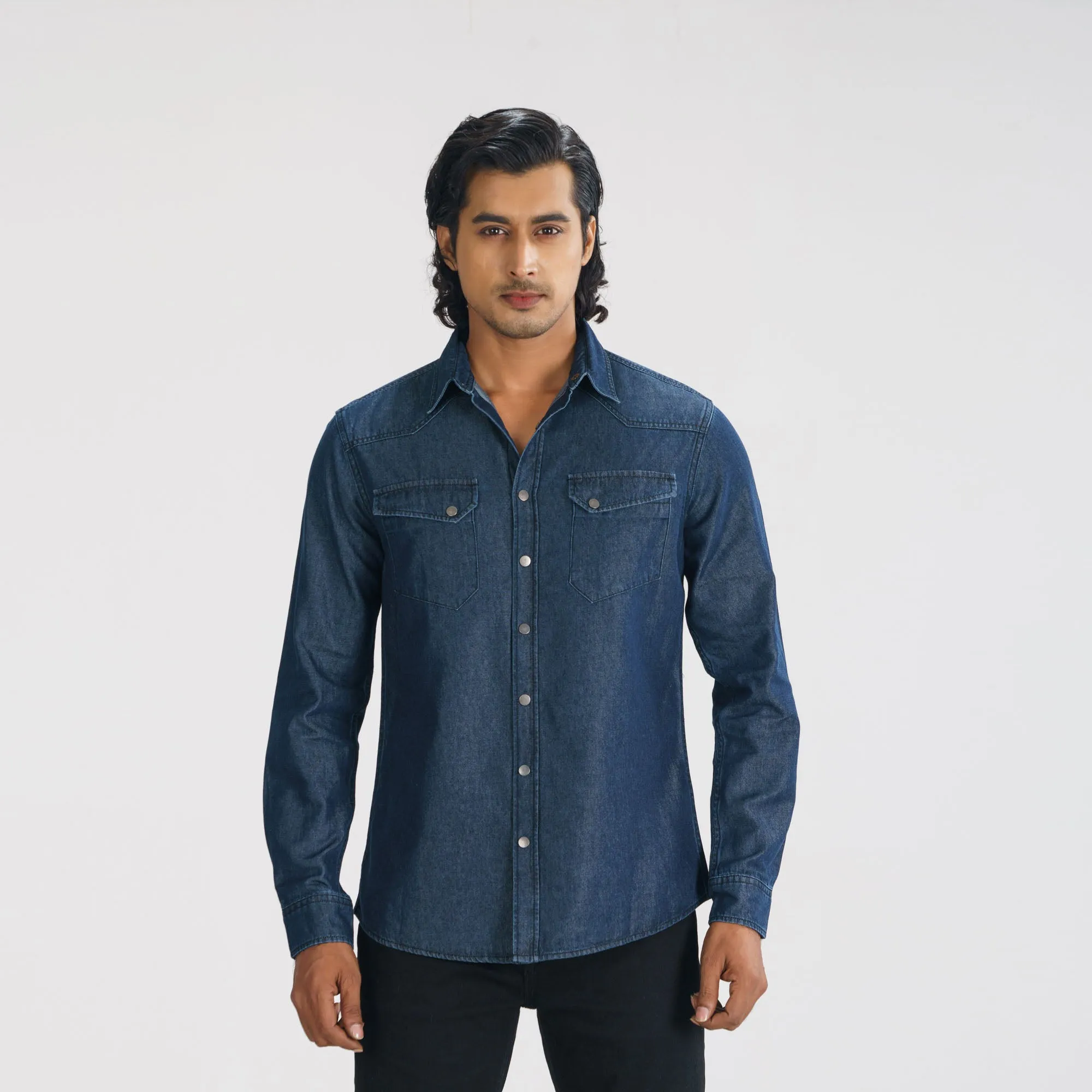Mens Denim Shirt