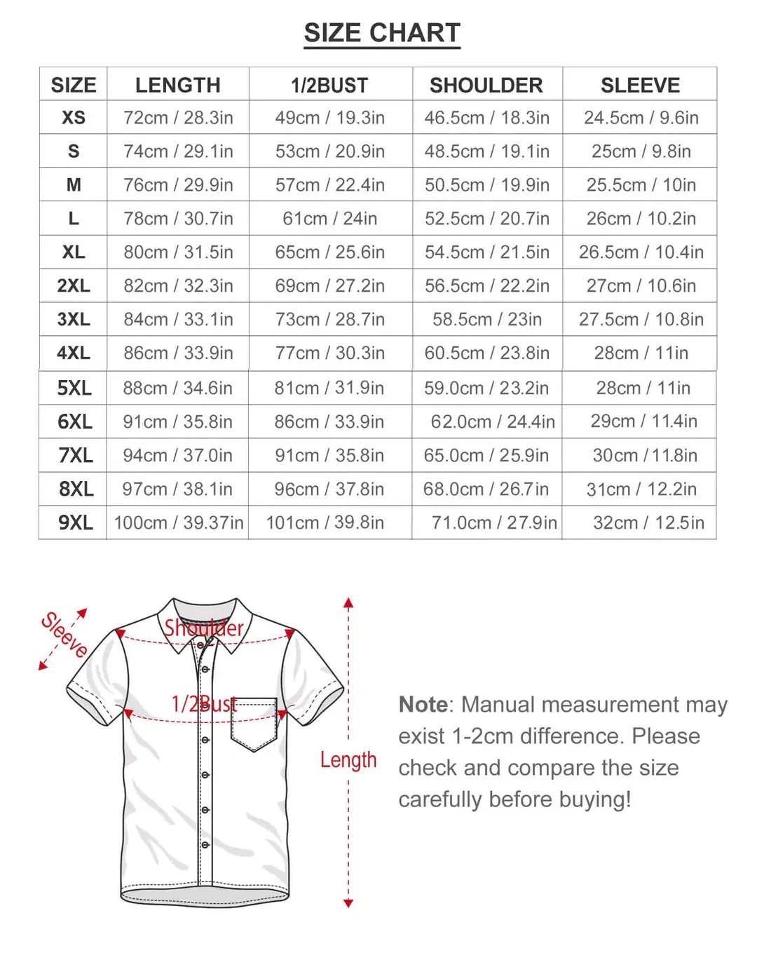 Men's Music Element Print Casual Vacation Shirt