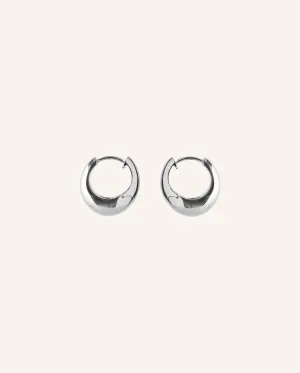 Mini Globe Huggies SILVER