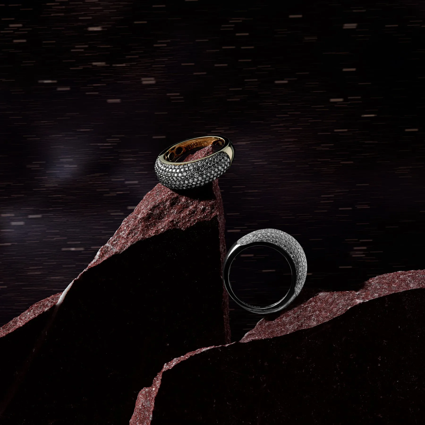 MOON GLOW WHITE DIAMOND RING