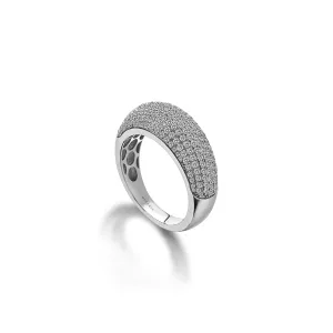 MOON GLOW WHITE DIAMOND RING