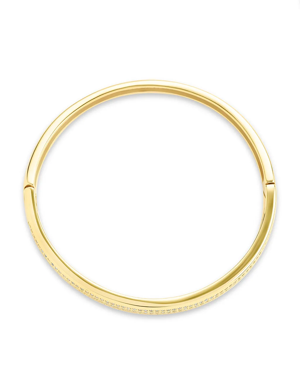 Nessa CZ Bangle Bracelet
