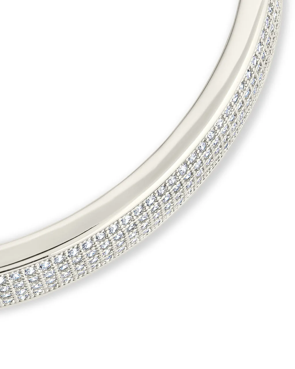 Nessa CZ Bangle Bracelet