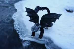 Nightlight fury dragon