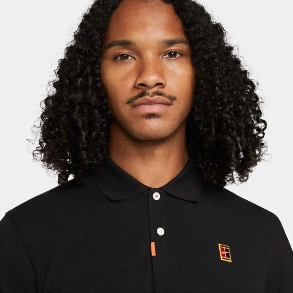 Nike Men's Dri-FIT Slim-Fit NYC Slam Polo (Black)