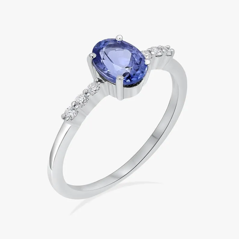 Nimbus Tanzanite Ring