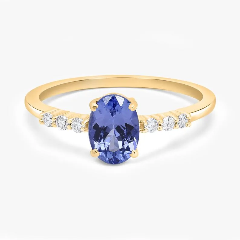Nimbus Tanzanite Ring