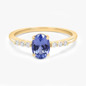 Nimbus Tanzanite Ring