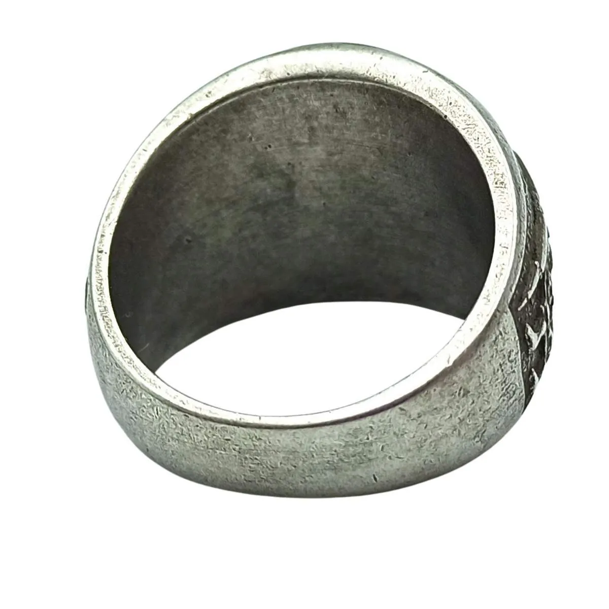 Norse ravens bronze ring