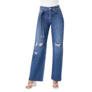 Nwt Forever 21 Premium High-Rise Distressed Ripped Jeans Size 29