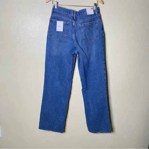 Nwt Forever 21 Premium High-Rise Distressed Ripped Jeans Size 29
