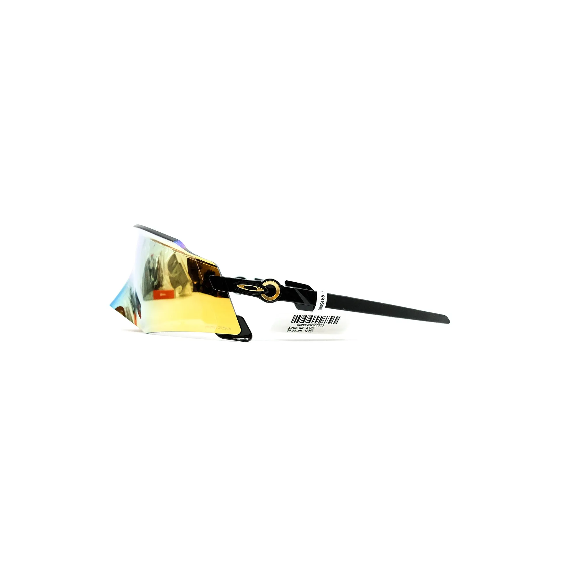 Oakley Kato Sunglasses - Polished Black (Prizm 24K Lens)
