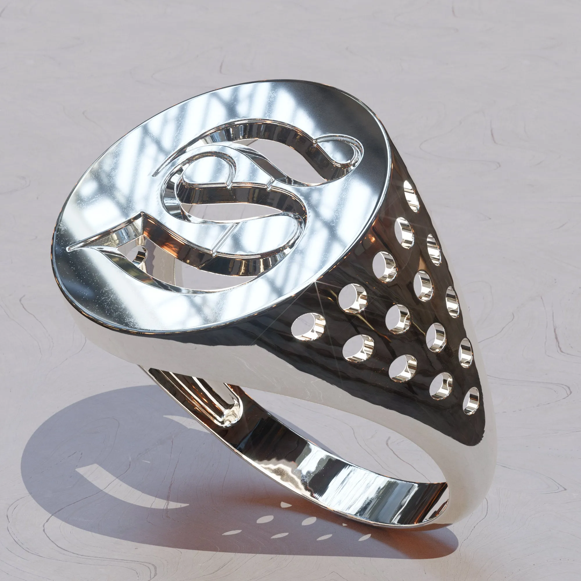 Opus Lux Initial Ring