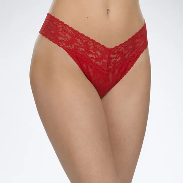 Original Rise Signature Lace Thong - Hanky Panky