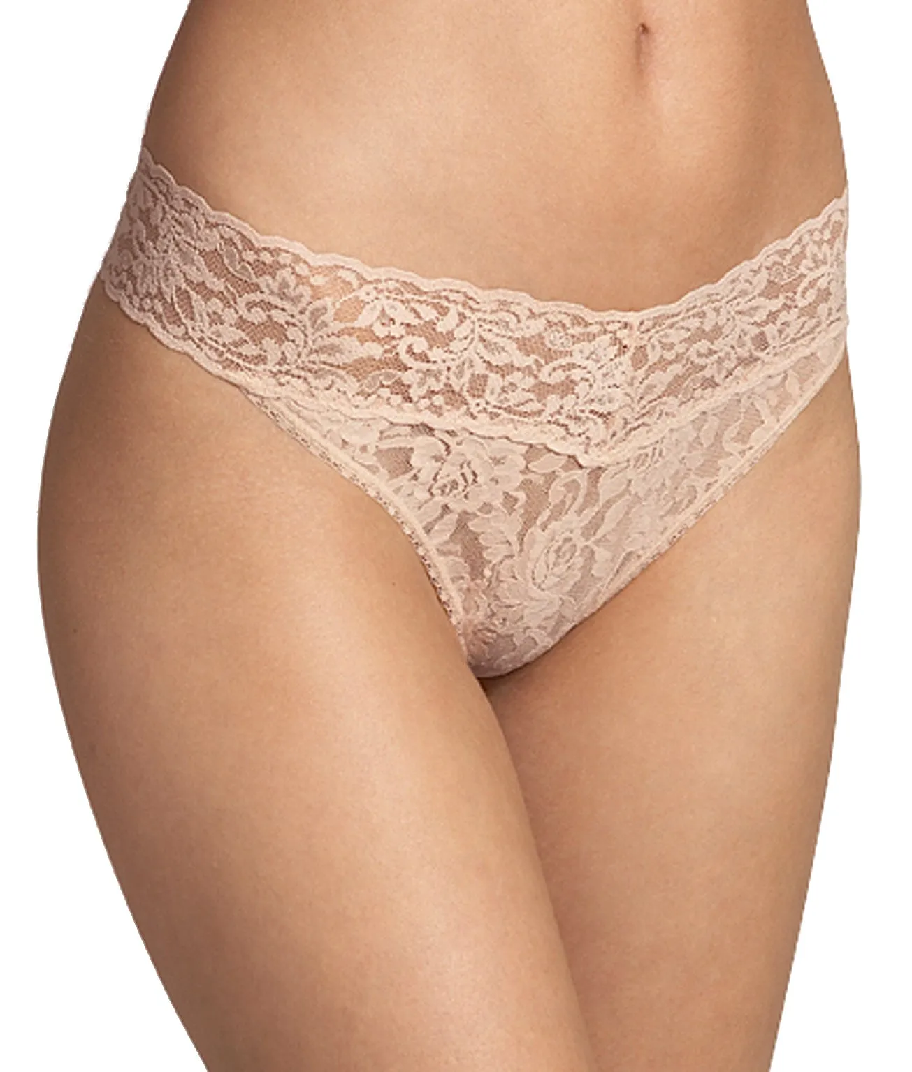 Original Rise Signature Lace Thong - Hanky Panky