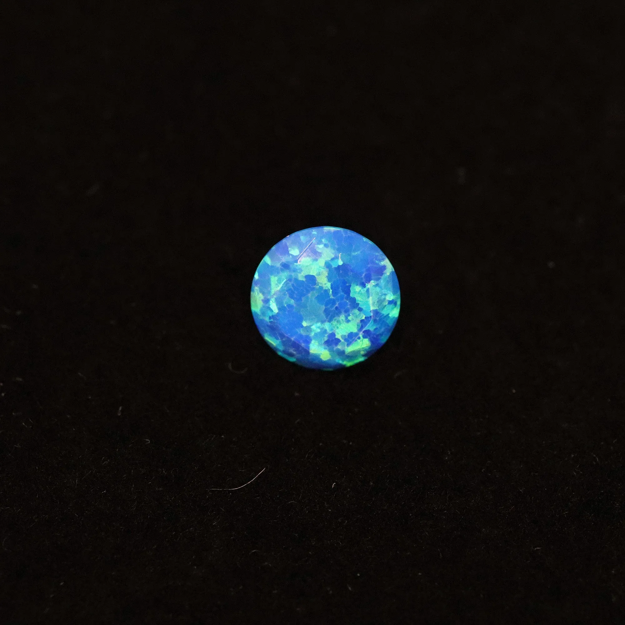 Pacific Sapphire Diamond Cut Faceted Opal Stones