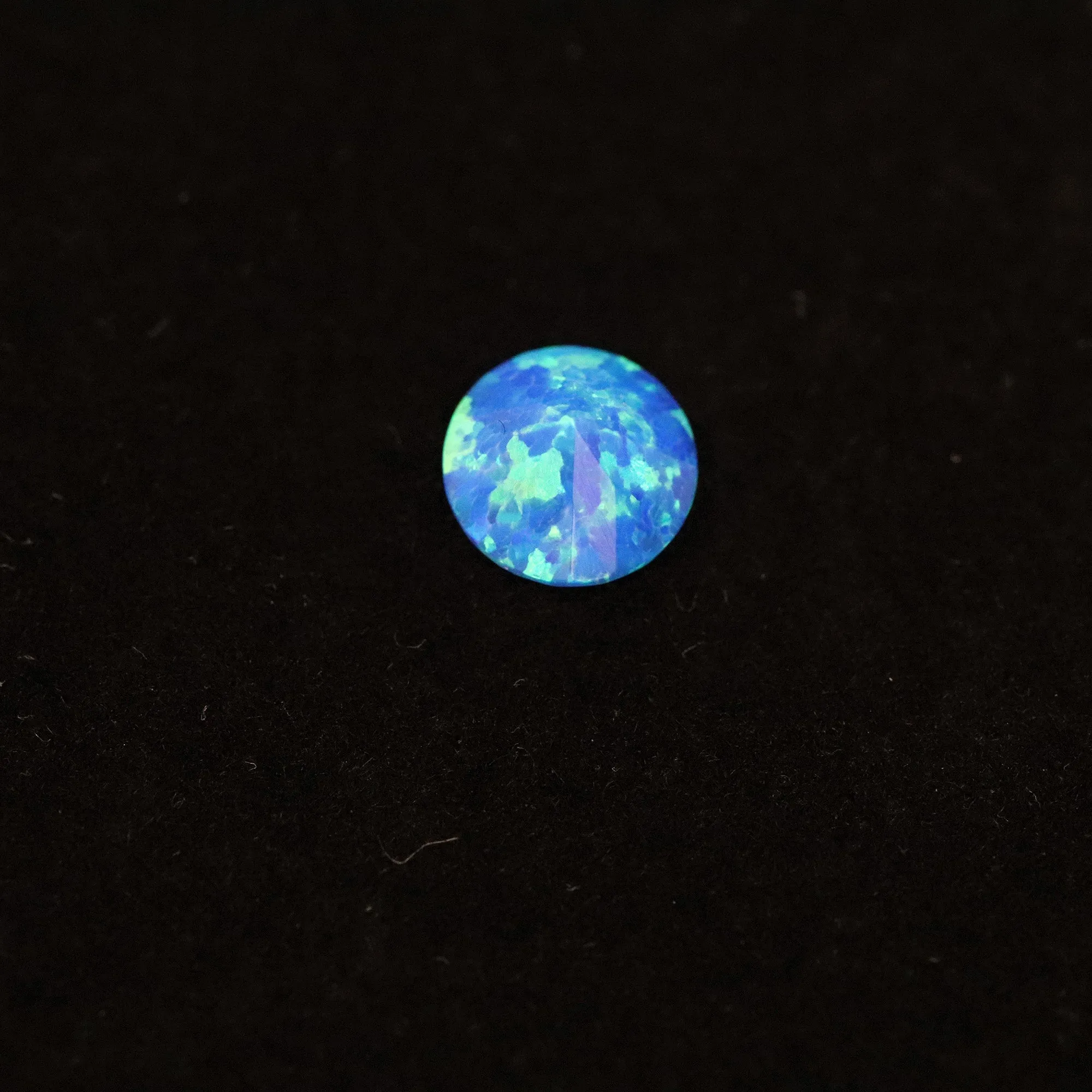 Pacific Sapphire Diamond Cut Faceted Opal Stones