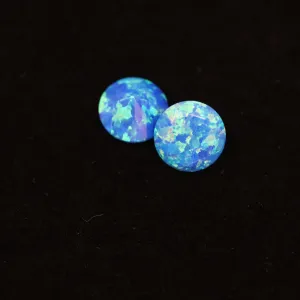 Pacific Sapphire Diamond Cut Faceted Opal Stones