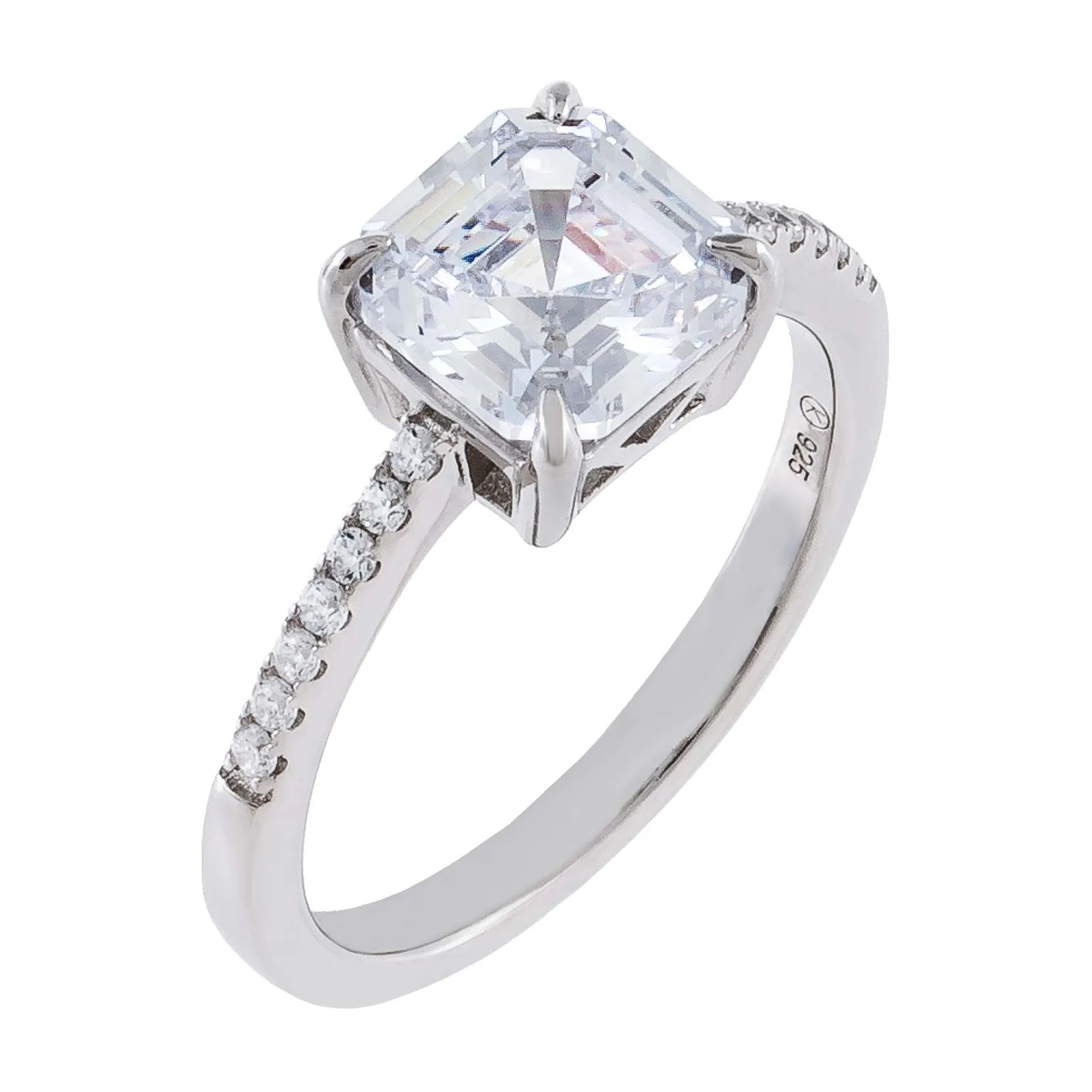 Pavé Emerald Travel Ring