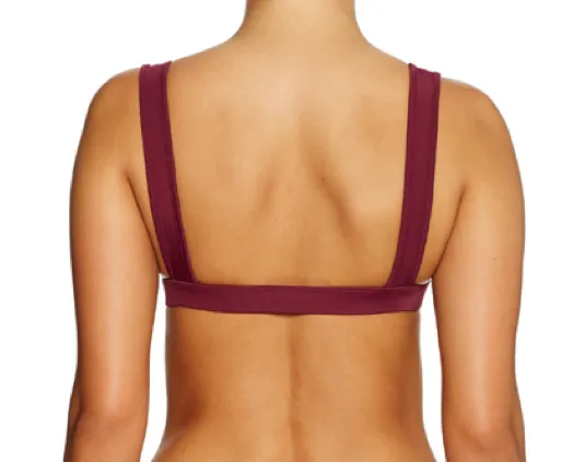 Pay Back - BORDEAUX - Bikini Top