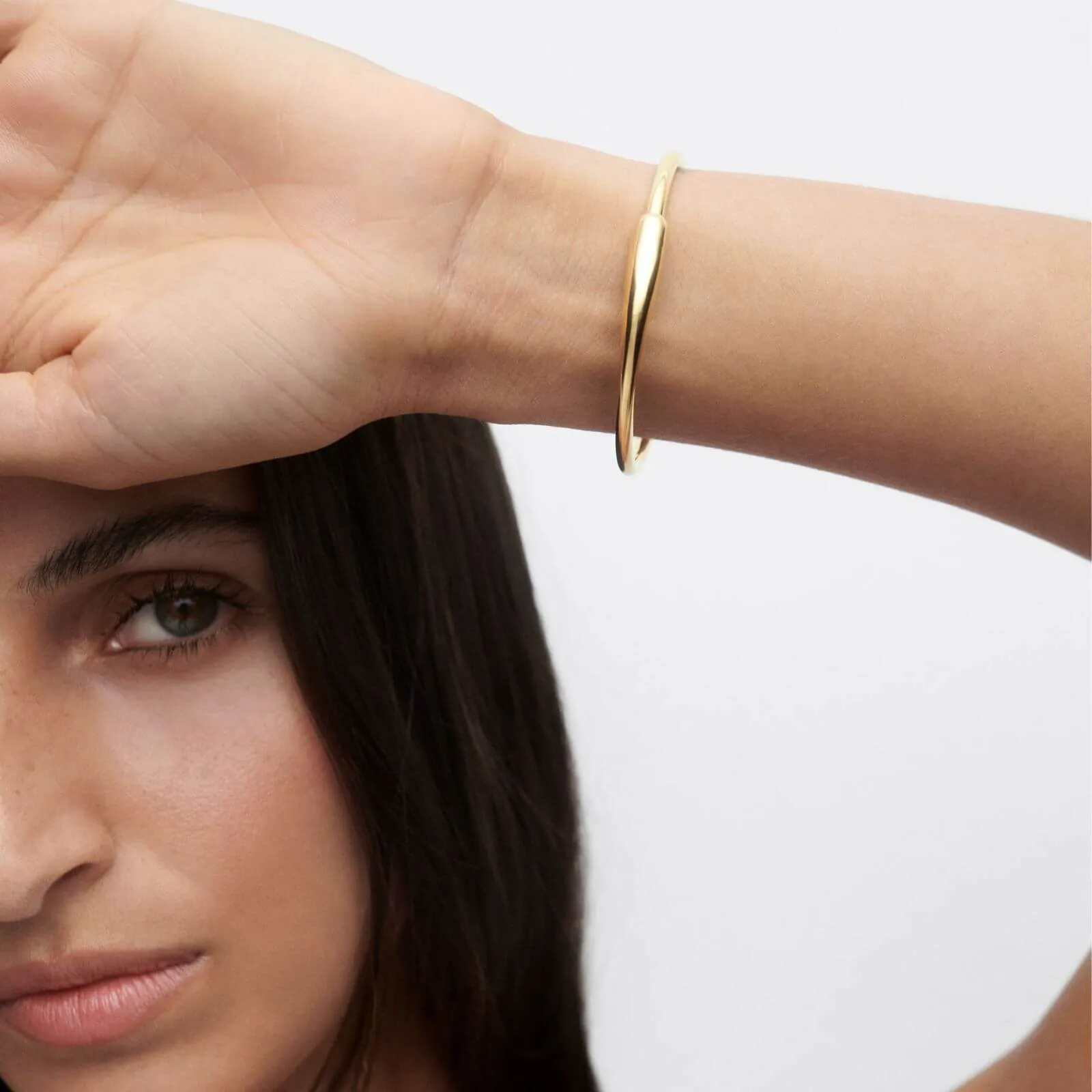 PDPAOLA Gold Loop Bangle