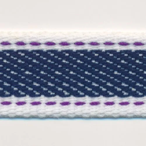 Polyester Denim Tape #2 Purple