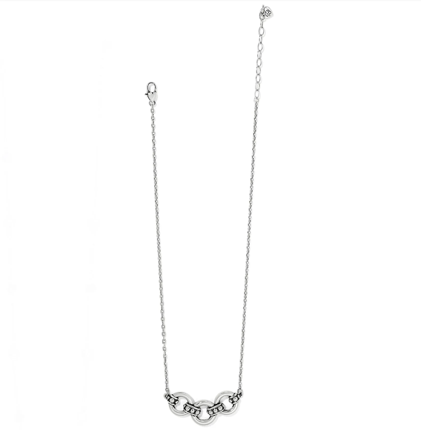 Pretty Tough Stud Trio Necklace