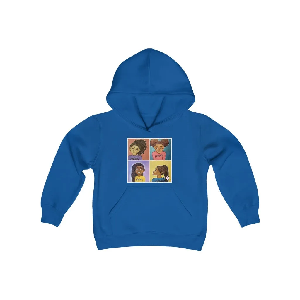 "Beautiful, Smart, Innovative, Creative" Girls Princess Sweatshirt