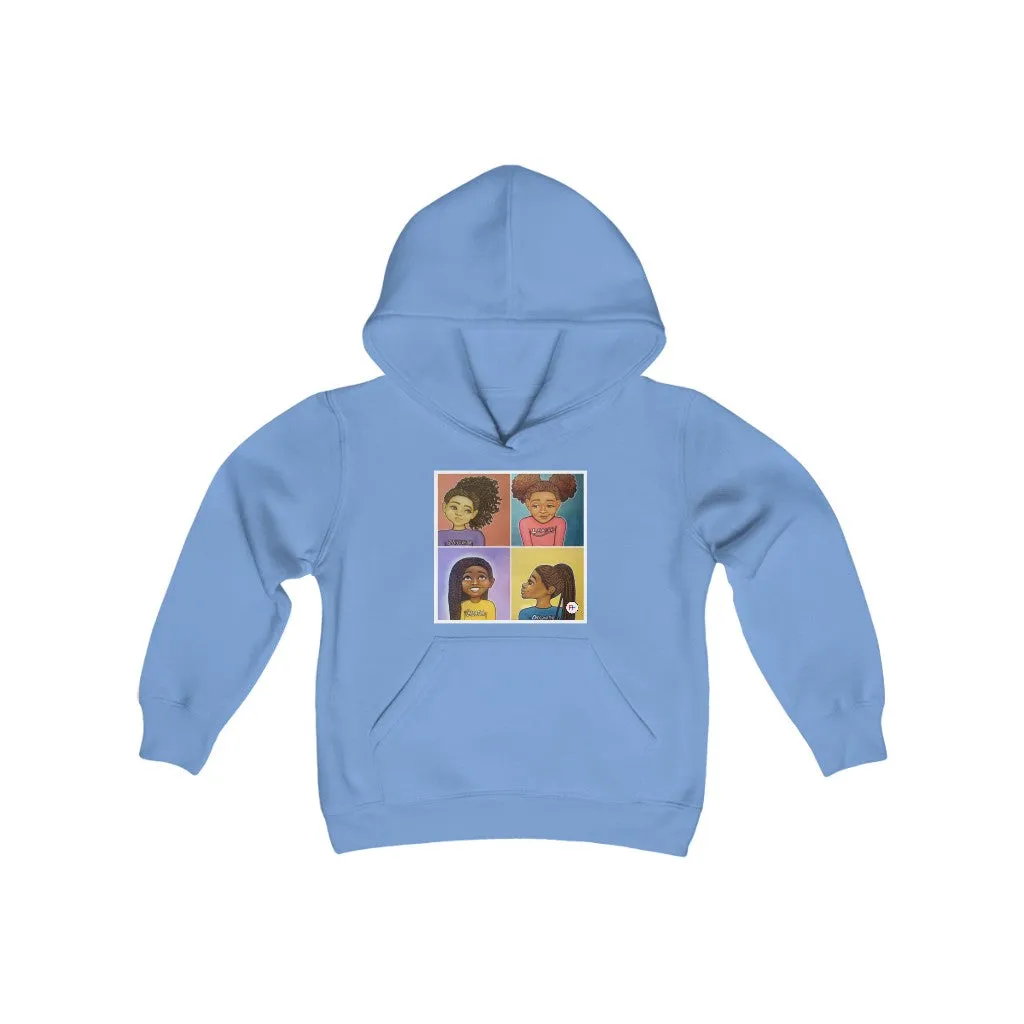 "Beautiful, Smart, Innovative, Creative" Girls Princess Sweatshirt