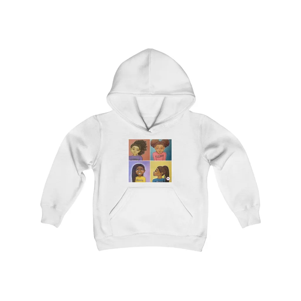 "Beautiful, Smart, Innovative, Creative" Girls Princess Sweatshirt