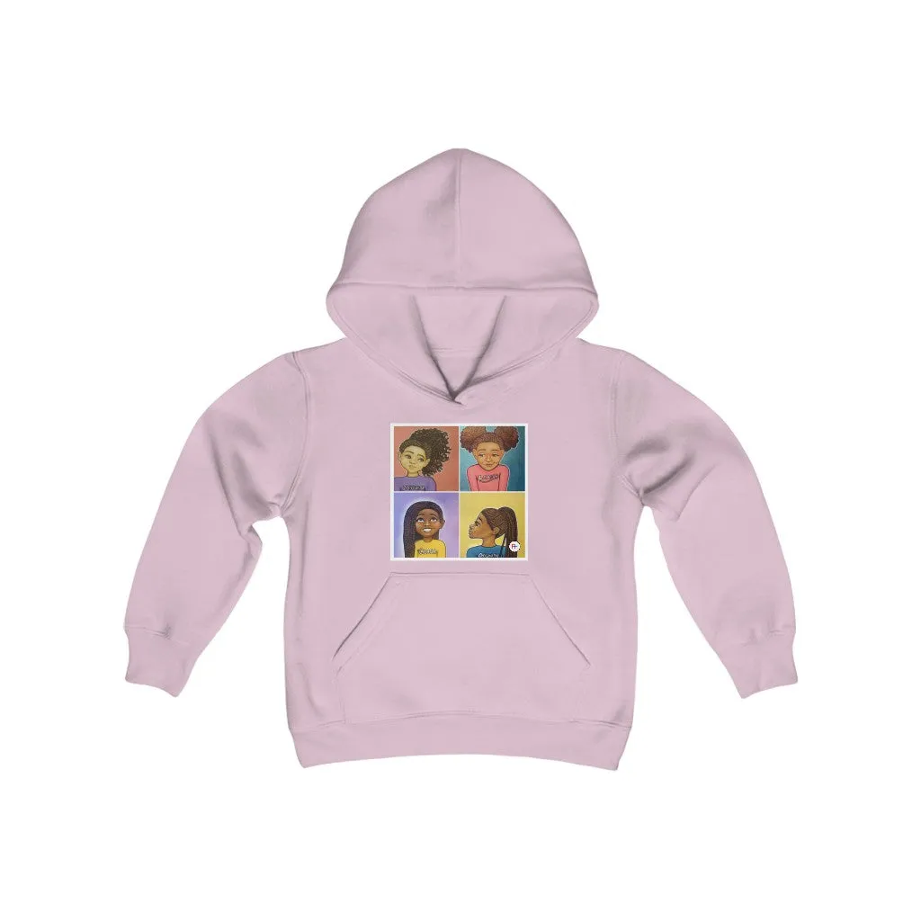 "Beautiful, Smart, Innovative, Creative" Girls Princess Sweatshirt