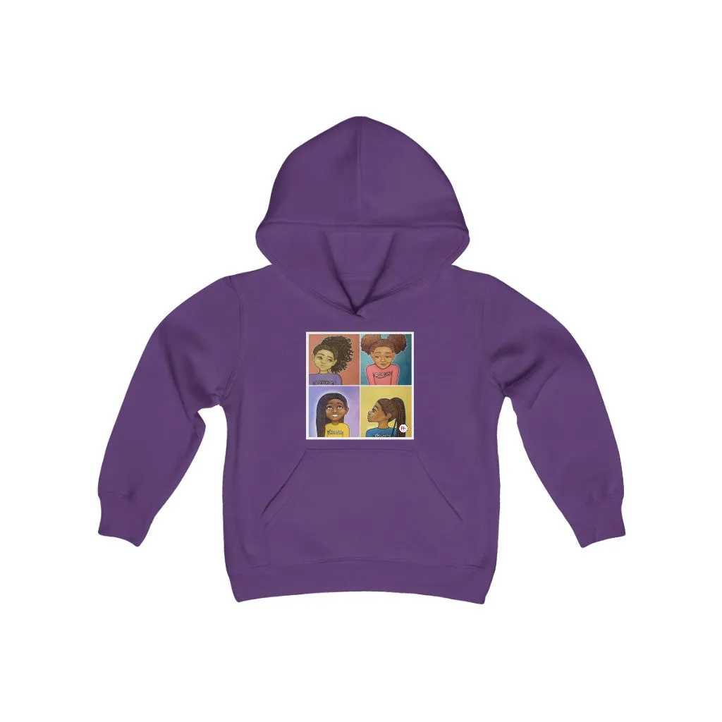 "Beautiful, Smart, Innovative, Creative" Girls Princess Sweatshirt