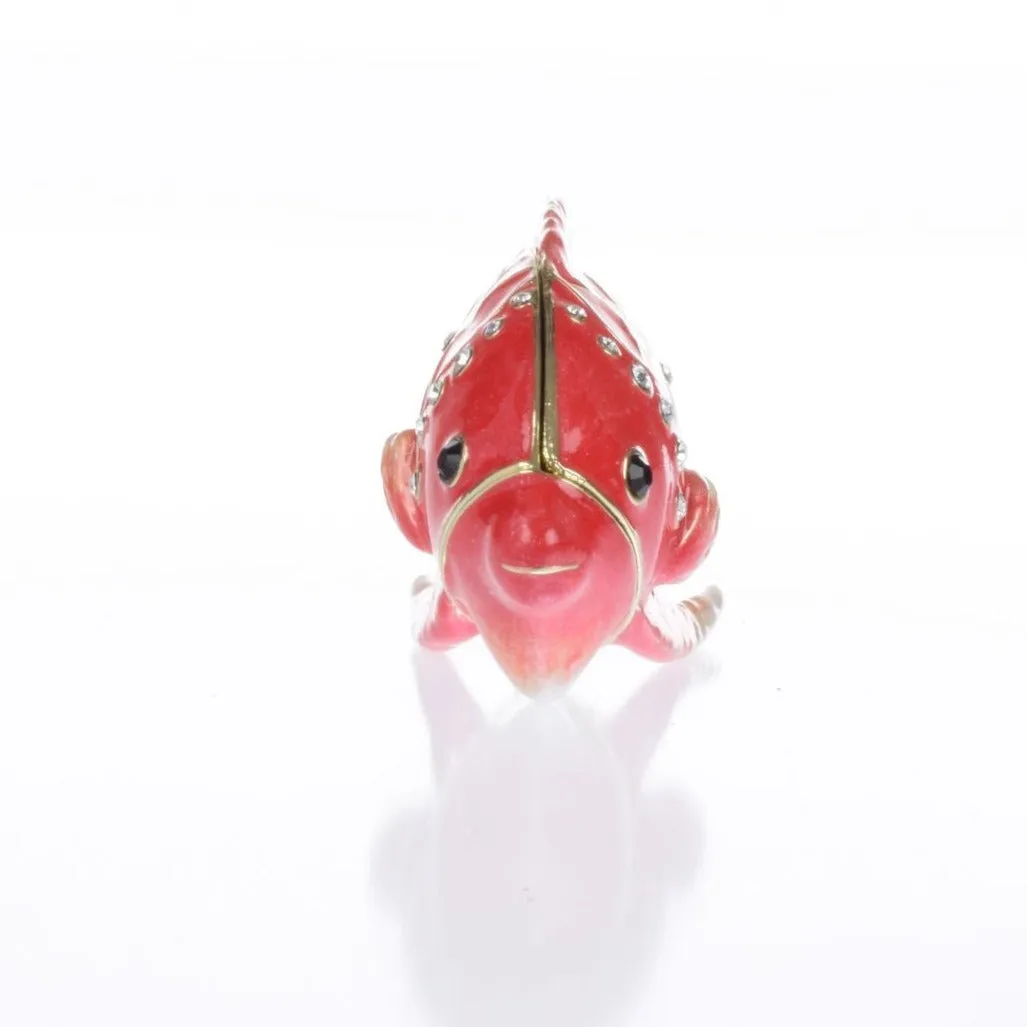 Red Snapper Fish trinket box