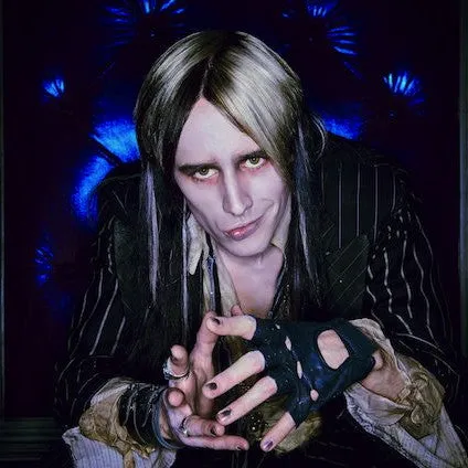 Riff Raff "R" Sterling Silver Signet Ring as worn by Reeve Carney