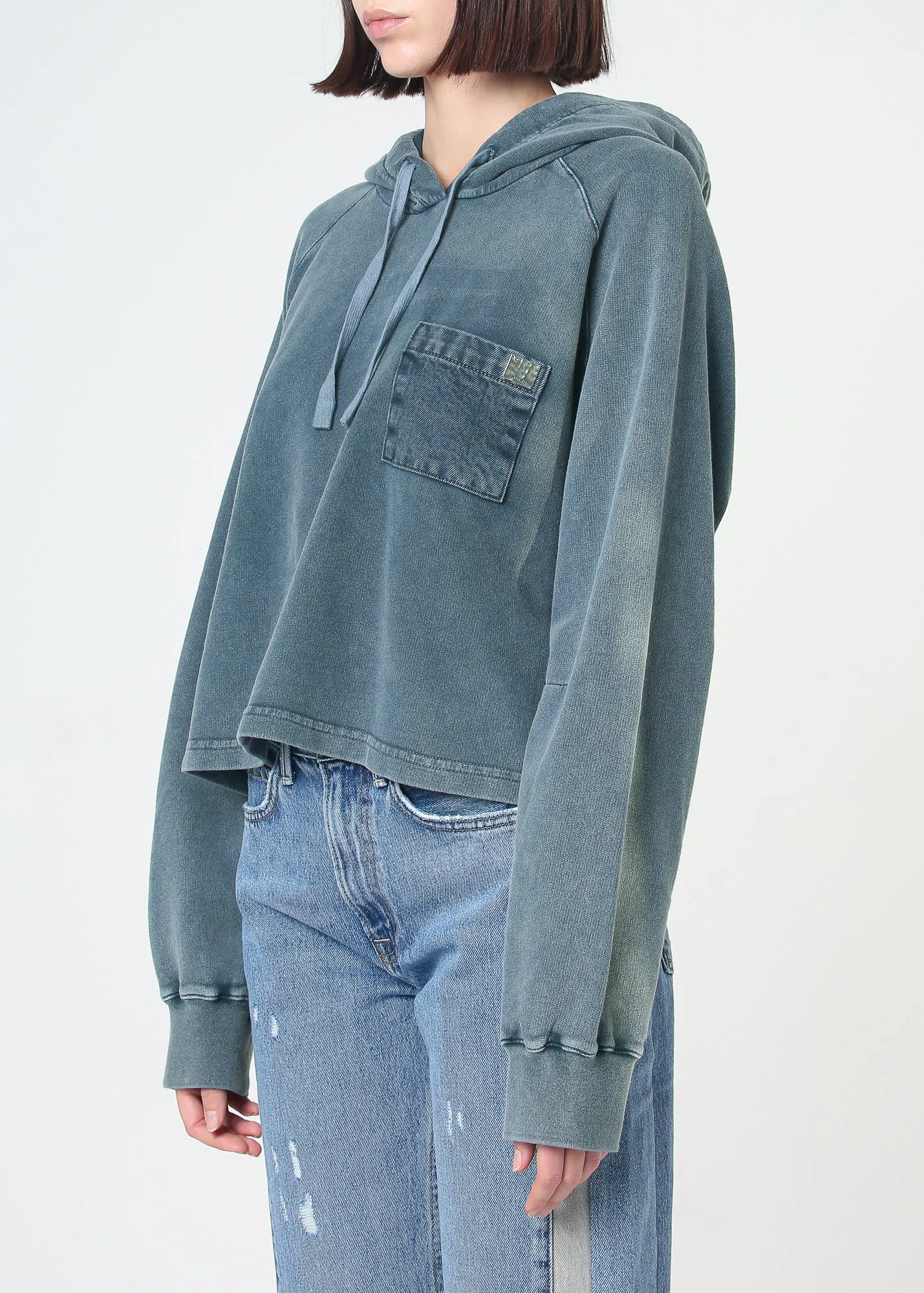 Rihanna Cropped Hoodie